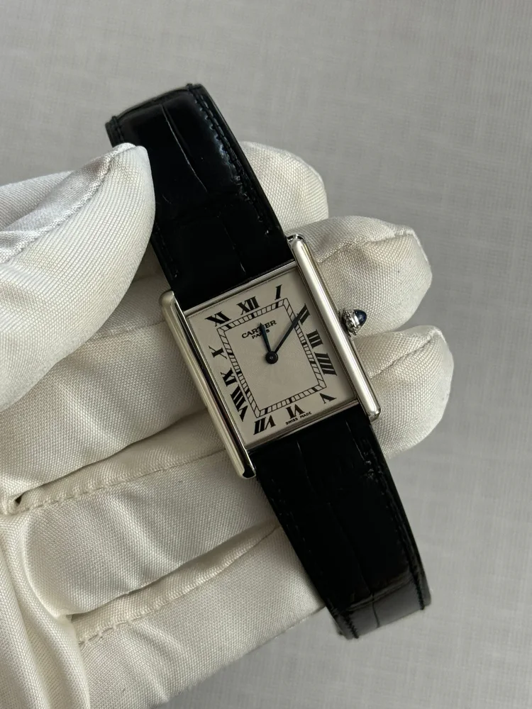 Cartier Tank Louis Cartier Platinum Ref 1601